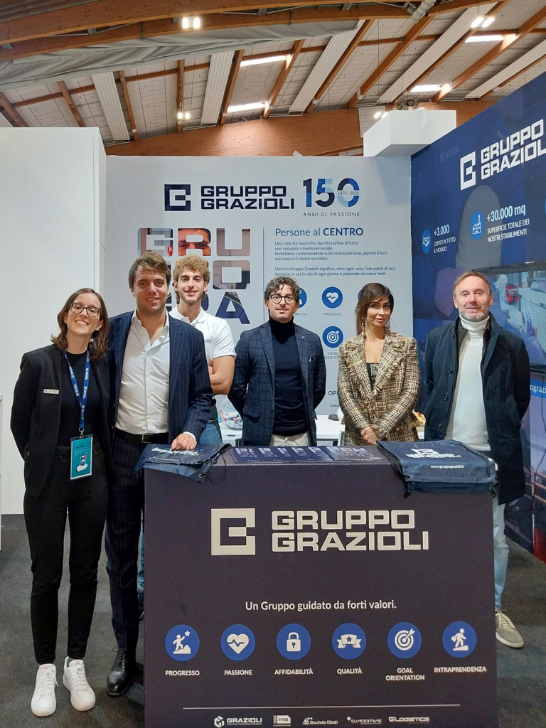 Gruppo Grazioli a Domani lavoro. Fiera Brescia.