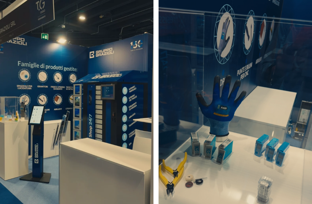 Gruppo Grazioli, Vicenza Oro, Oreficeria, Gioielleria, Fiera, Utensileria, Local Shop, Tool Management, Logistica, Magazzino